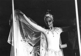 ITALY. Florence. 1966. French dancer and comedian Ludmila TCHERINA.