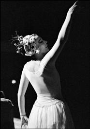 ITALY. Florence. 1966. French dancer and comedian Ludmila TCHERINA.