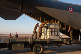 Aid Airdrops Into Gaza