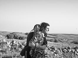 Moises Saman. IRAQ. Sinjar Mountains. August 12, 2014.